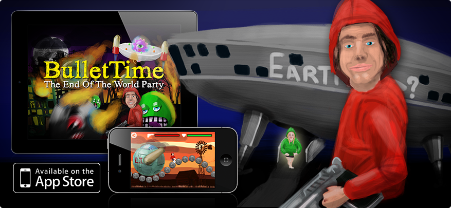 Bullet Time (End of The World Party), universal app for iPad, iPhone & iPod.